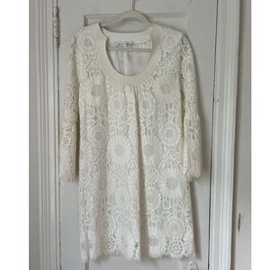 Trina Turk Dress Women's Size Loomis Bonita Lace Shift Style#162313